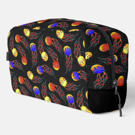 Frolf - Flammen-Datenträger Golf Waschbeutel (Rechte Ecke)