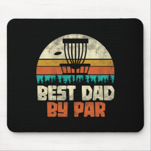 Frolf Sportler Papa Vatertagsgeschenk Retro Herren Mousepad