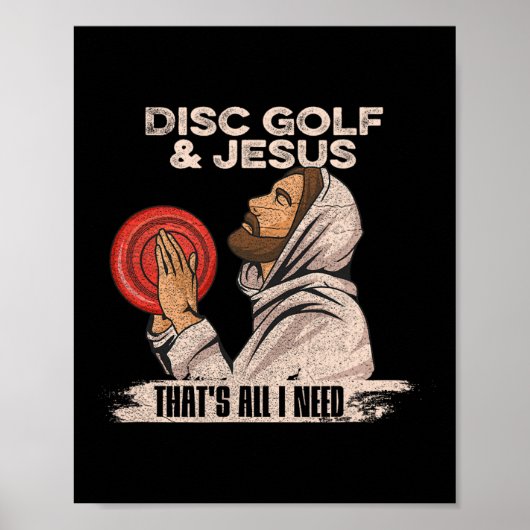 Frolf-Zitat für einen Disc-Golf-Trainer Poster (Vorne)