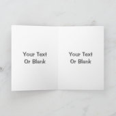 Froliche Weihnachten - Porcupine in einem Kiefernw (Innenseite)