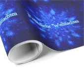 Froliche Weihnachten - Snowburst Geschenkpapier (Rolleneckpunkt)