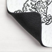 Frolicking Lambs 🐑 Mousepad (Ecke)