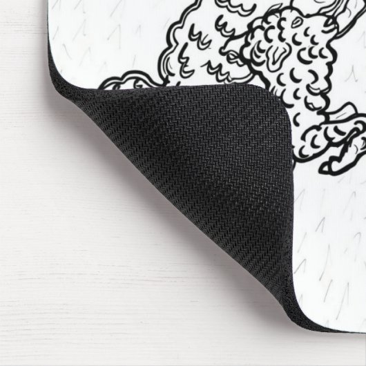 Frolicking Lambs 🐑 Mousepad (Ecke)