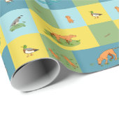 Frolicking Vizslas Geschenkpapier (Rolleneckpunkt)