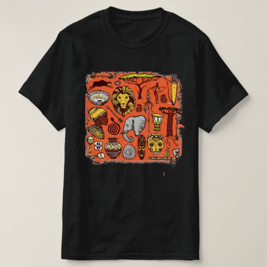 From Africa Herren T-Shirt (Design vorne)