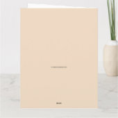 FROM ALL OF US FUNNY BIRTHDAY GREETING CARD KARTE (Rückseite)