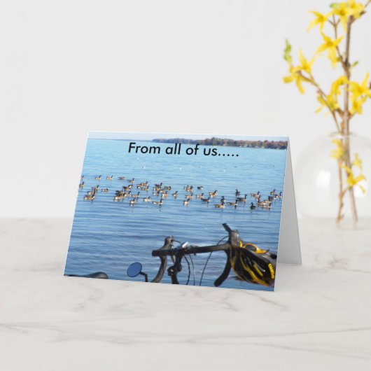 From all of us get well card karte (Gelbe Blume)