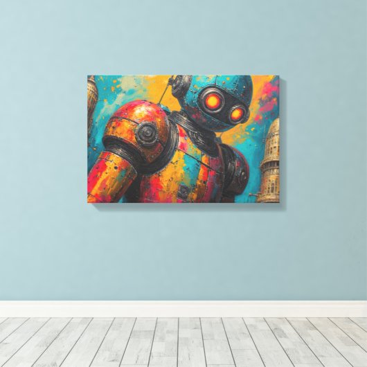 From Another World-6 Leinwanddruck (Insitu (Holzboden))