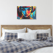 From Another World-8 Leinwanddruck (Insitu (Schlafzimmer))