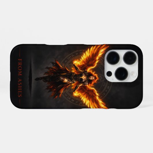 From Ashes Fire Angel iPhone 16 Pro Case Hülle (Rückseite (Horizontal))