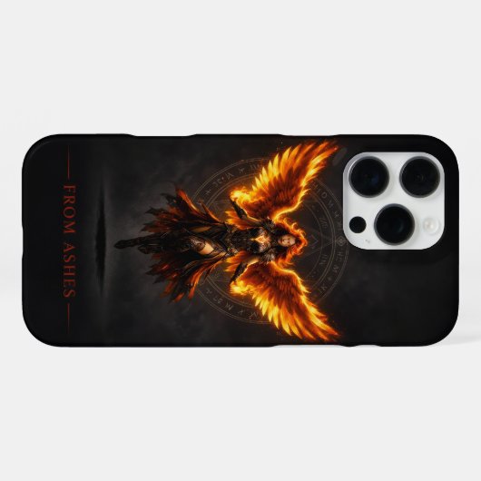 From Ashes Fire Angel iPhone 16 Pro Max Case Hülle (Rückseite (Horizontal))