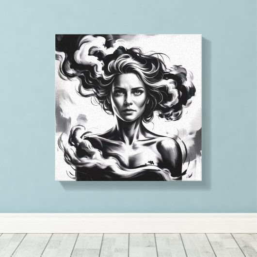 From Darkness, Power Leinwanddruck (Insitu (Holzboden))