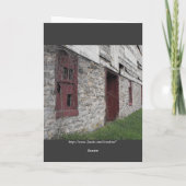 . .from das Elternteil. 3 Feiertagskarte (Rückseite)