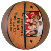 From First Practice to Every Game Thank You Coach  Basketball (Vertikal)