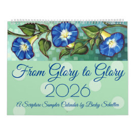 "From Glory to Glory" 2026 Scripture Calendar Kalender