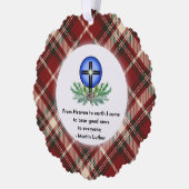 From Heaven Christmas Ornament  Karte (Links)