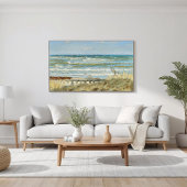 From Hornbæk beach, PS Kroyer Poster