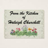 "From Kitchen" Card/Tag - SRF (Rückseite)