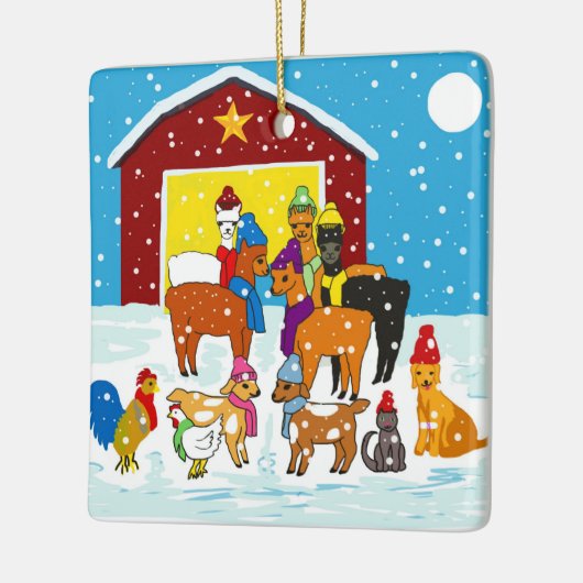 From Marvin to Mittens Christmas Holiday Keramikornament (Links)