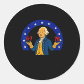 From Meme To Independence Runder Aufkleber (Vorderseite)