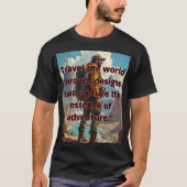 "From mountains to oceans, our prints celebrate th T-Shirt (Vorderseite)
