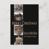 From New Home Christmas Begleitkarte (Vorderseite)