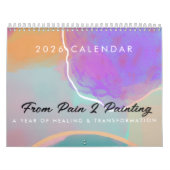 From Pain 2 Painting Calendar 2026 Kalender (Titelbild)