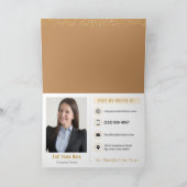 From Realtor Thank You Card Dankeskarte (Innenseite)