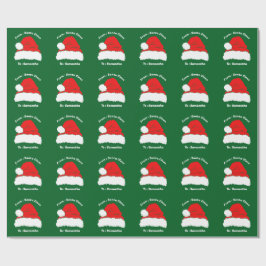 From Santa Claus Christmas Gift Geschenkpapier