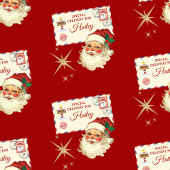 From Santa Delivery For Custom Name Christmas  Geschenkpapier