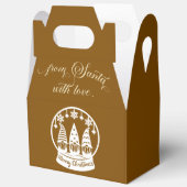 From Santa With Love Snow Globe Gnomes Geschenkschachtel (Offen)