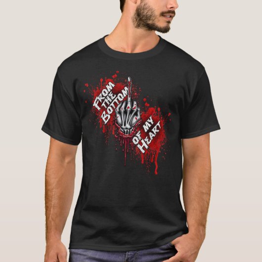 "From the Bottom of my Heart" T-Shirt (Vorderseite)
