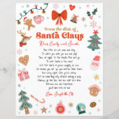 From The Desk of Santa Christmas Elf Letter (Vorderseite)