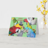 From the Flock Birthday Karte (Gelbe Blume)