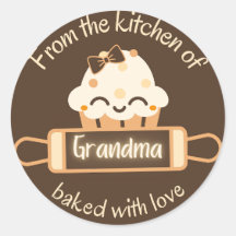 "From the kitchen of Gramma" Aufkleber