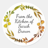 From the kitchen of stickers (Vorderseite)