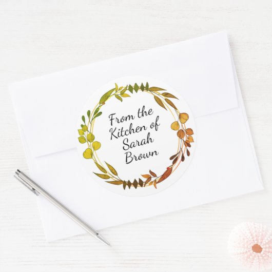 From the kitchen of stickers (Umschlag)