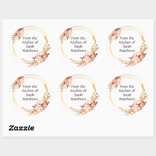 From the kitchen of stickers (Blatt)