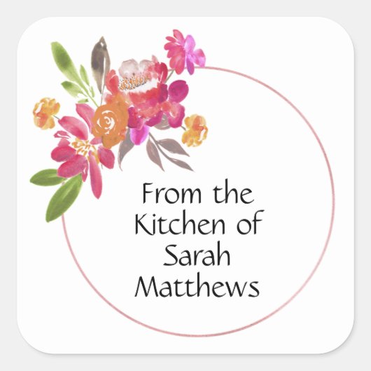 From the kitchen of stickers (Vorderseite)