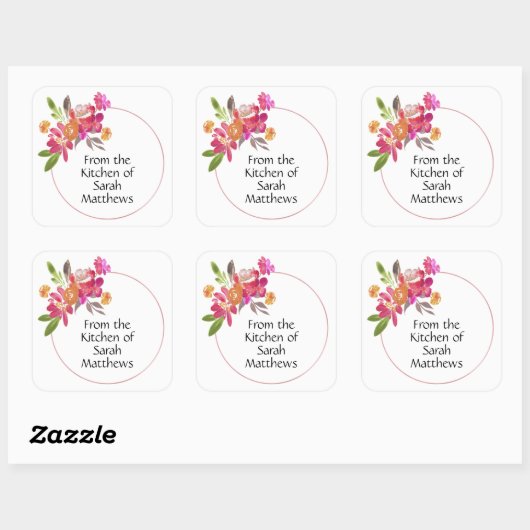 From the kitchen of stickers (Blatt)