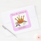 "From the Library of" Aufkleber (anpassbar) (Umschlag)