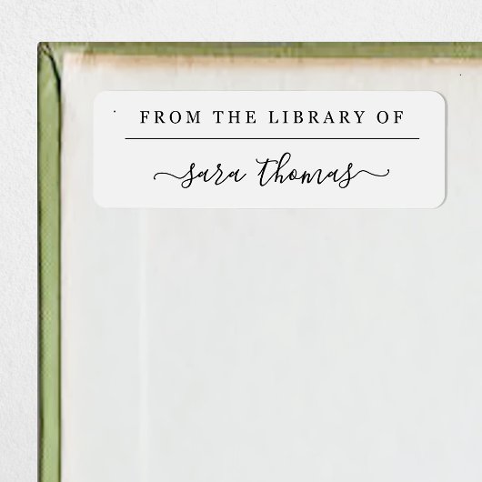 From the Library of Book