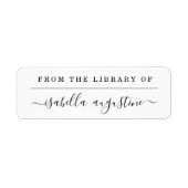 From the Library of Book (Vorne)