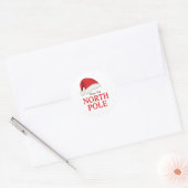 From the North Pole Christmas Sticker | Santa Hat (Umschlag)