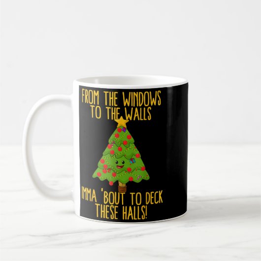 From The Window To The Wall Christmas Tree Em Xmas Kaffeetasse (Links)