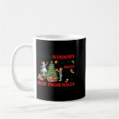 From The Windows To The Walls Cute Christmas Holid Kaffeetasse (Links)