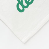 From The Windows To The Walls Funny Christmas Tree Fleecedecke (Ecke)