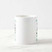 From The Windows To The Walls Funny Christmas Tree Kaffeetasse (Mittel)