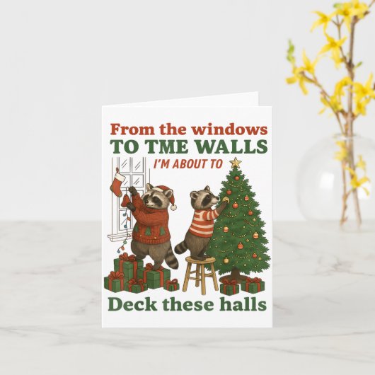 From The Windows To The Walls I'm About To Deck Th Karte (Gelbe Blume)