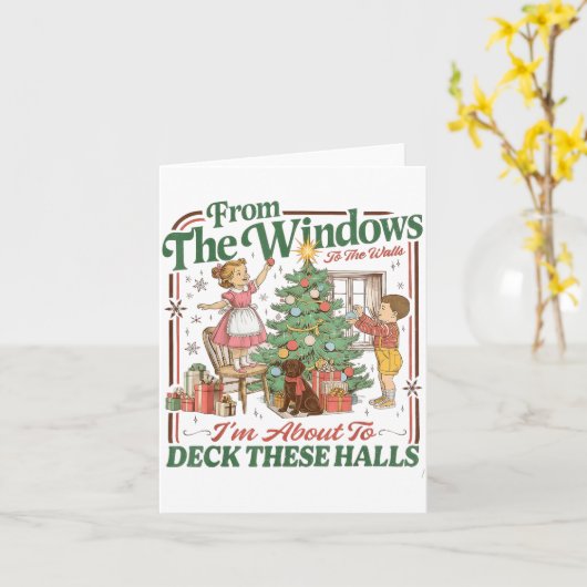 From The Windows To The Walls I'm About To Deck Th Karte (Gelbe Blume)